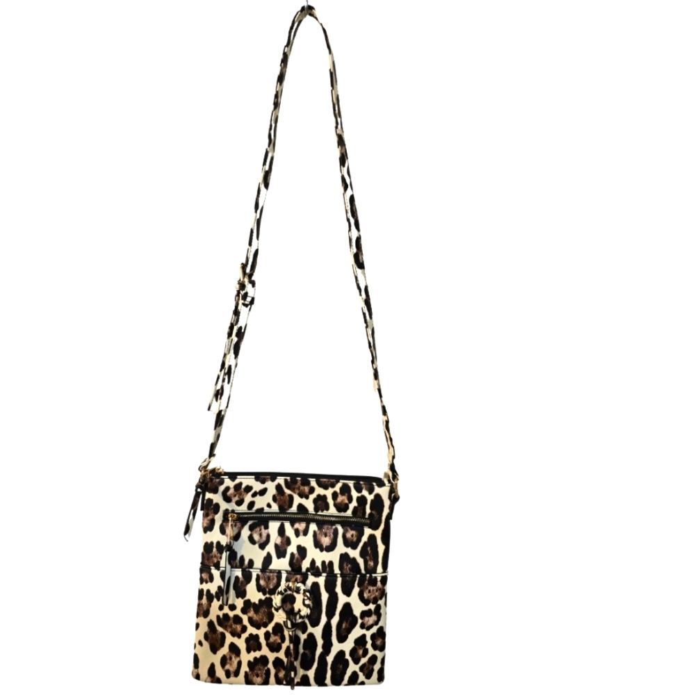 Cato Cross Body Animal Print Handbag. NWOT.